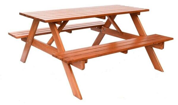 ROJAPLAST PIKNIK Kerti Bútor - Fenyőfa - 160 cm