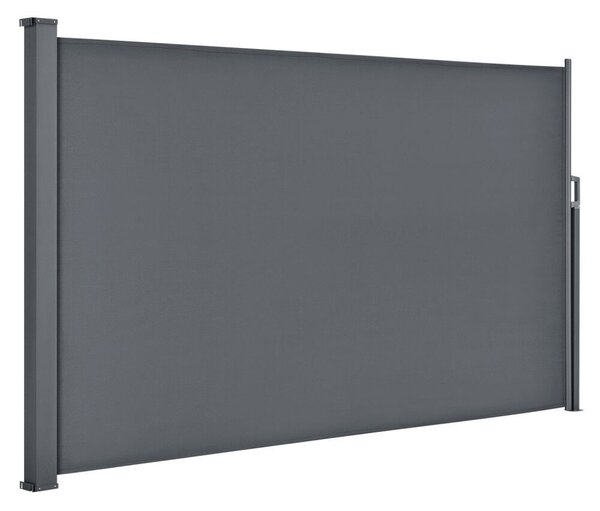Dubai oldalsó napellenző kihúzható belátásgátló 300x160 cm szürke 25415