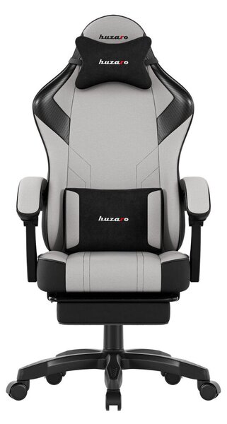 Gamer szék space 3.7 lábtartóval szürke
