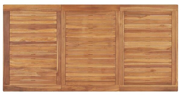 Teakfa Kerti Étkezőgarnitúra - 5 részes - 160x80cm