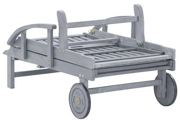 VidaXL Akácfa Napozóágy - 200cm