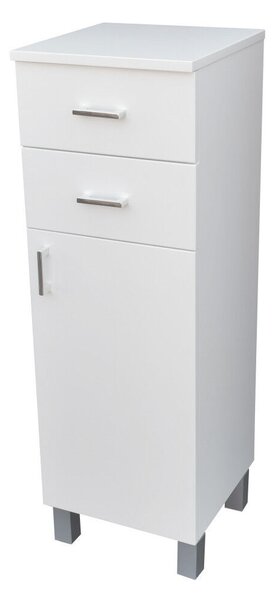 Viva STYLE fürdőszobai ÁLLÓSZEKRÉNY 100 POLCOS -2 fiók - JOBBOS - 35 x 33 x 100 cm