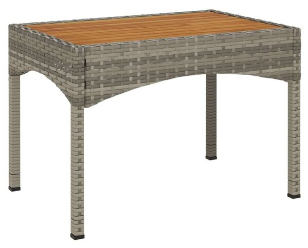 4 részes szürke polyrattan kerti ülőgarnitúra párnákkal