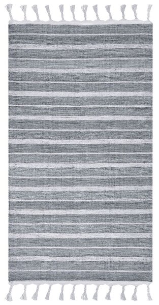 Szőnyeg BADEMLI Világosszürke 80 x 150 cm