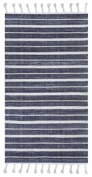 Szőnyeg BADEMLI Sötétkék 80 x 150 cm