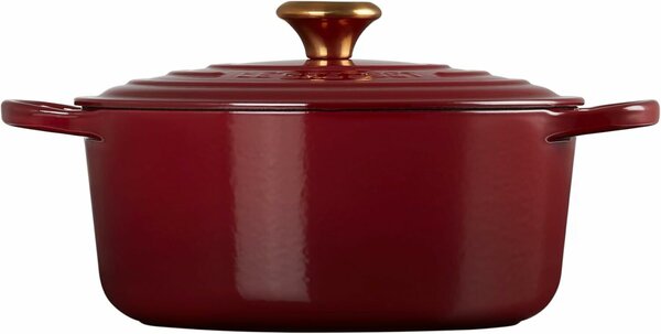 Le Creuset Signature kerek Öntöttvas Sütőtál 26cm - Bordó