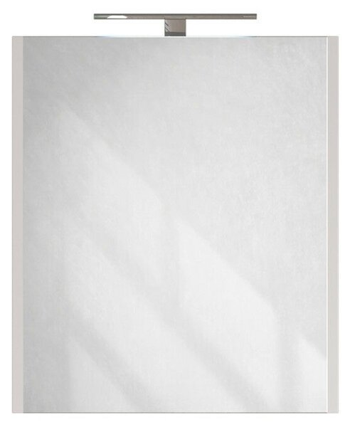 Piramida AKVA 60 H Tükrös fürdőszobai szekrény -1 ajtós kivitel - LED világítással - 60 x 69 x 13 cm