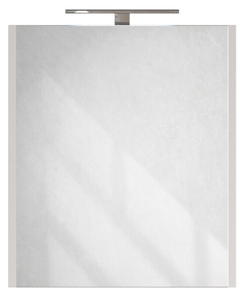 Piramida AKVA 60 H Tükrös fürdőszobai szekrény -1 ajtós kivitel - LED világítással - 60 x 69 x 13 cm