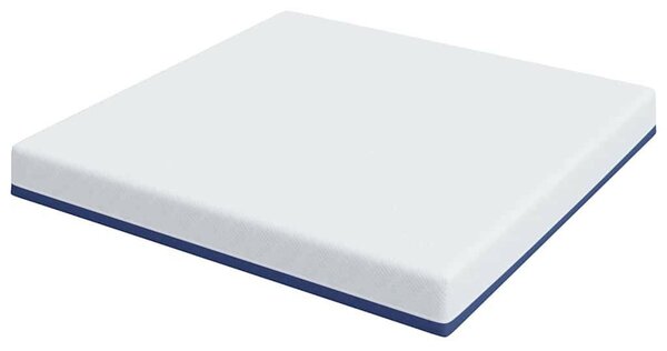 Matrac Fehér és kék 200 x 200 cm Hab