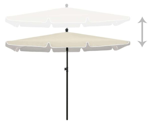 VidaXL Napernyő - Kert - 210x140cm