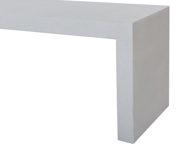 Kerti pad TARANTO 150 cm Beton Fehér