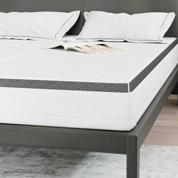 Matrac 2 pcs Fehér és Szürke 70 x 200 cm Bonell Rugó
