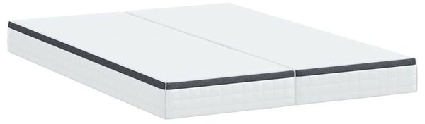 Matrac 2 pcs Fehér és Szürke 70 x 200 cm Bonell Rugó