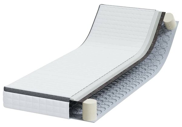 Matrac Fehér és Szürke 80 x 200 cm Bonell Rugó