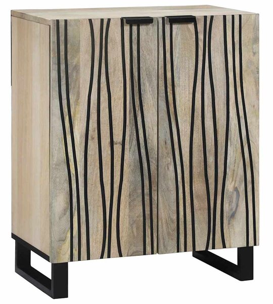 Tálalószekrény készlet 3 db Fehér 180 x 33 x 75 cm