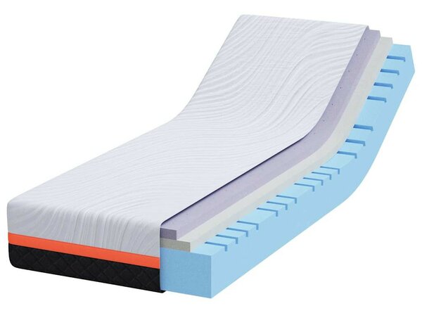 Matrac Fehér és Szürke 80 x 200 cm Hab