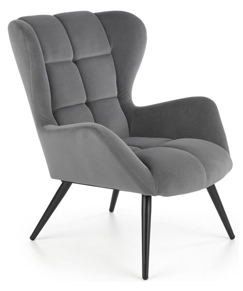 Fotel Houston 1079, Kárpit, 91x75x86cm, Szürke
