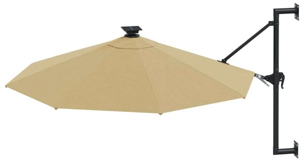 VidaXL Falra Szerelhető Napernyő - LED - 300cm