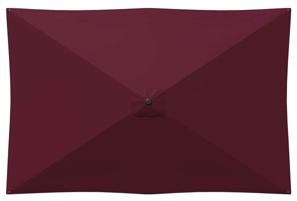 VidaXL Kerti napernyő alappal 200 x 300 cm Poliészter Négyszögletes