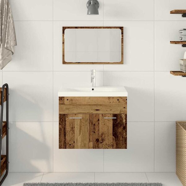 Fürdőszoba Székény Öreg fa 60 x 38,5 x 46 cm Szerelt Fa