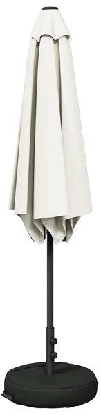 VidaXL Kerti napernyő alappal 300 x 300 cm Poliészter Négyszögletes