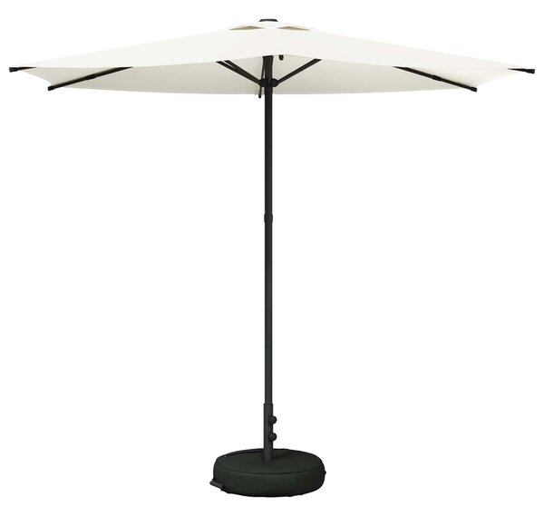 VidaXL Kerti napernyő alappal 270 x 270 cm Poliészter Négyszögletes