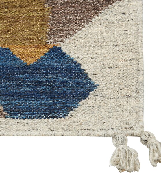 Szőnyeg ARZAKAN Színes 200 x 300 cm Gyapjú Kilim