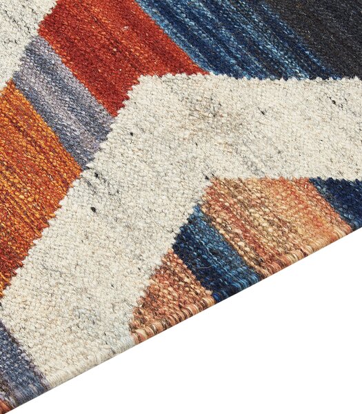 Szőnyeg MRGASHAT Színes 200 x 300 cm Gyapjú Kilim