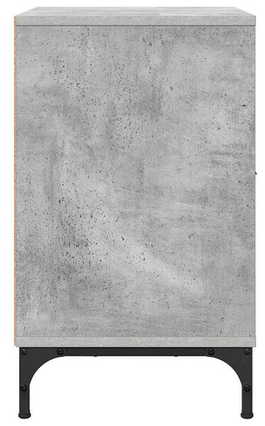 Éjjeliszekrények 2 pcs Beton szürke 49 x 36 x 61 cm Faanyag