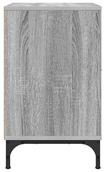 Éjjeliszekrények 2 pcs Szürke sonoma 49 x 36 x 61 cm Faanyag