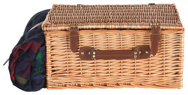 Piknikkosár CREPES Fa Barna