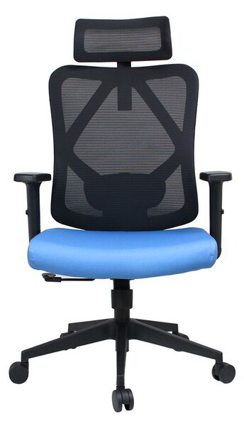 IRISOffice Eclipse Irodai Görgős Forgószék - Fekete / Kék