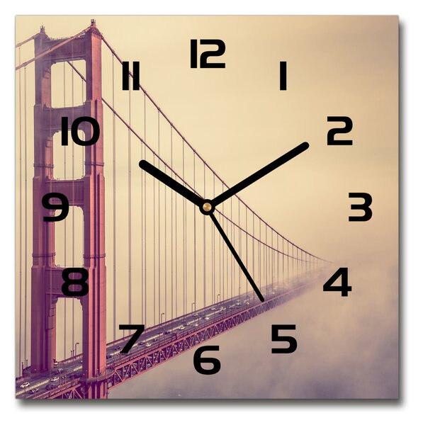 Négyzetes üvegóra Bridge san francisco