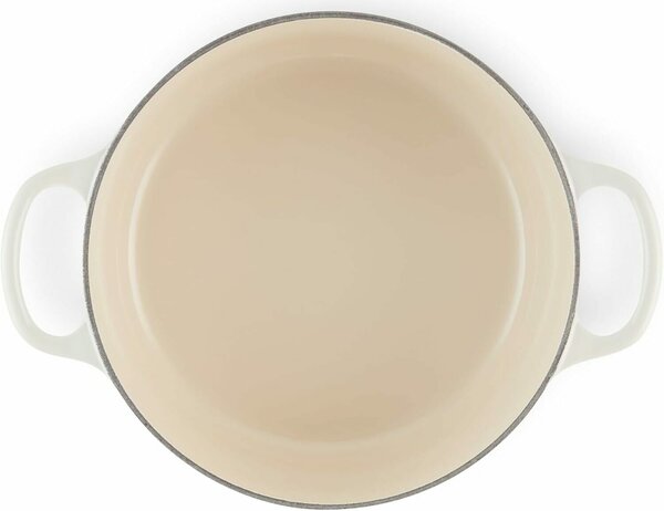 Le Creuset Signature kerek Öntöttvas Sütőtál 26cm - Bézs