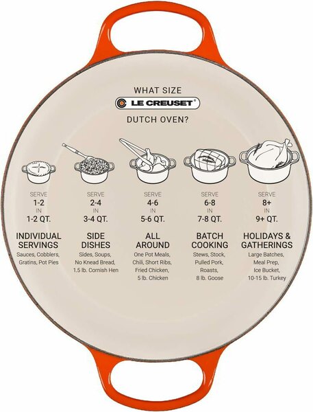 Le Creuset Signature kerek Öntöttvas Sütőtál 26cm - Bézs