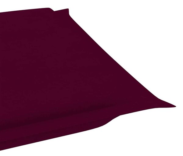 VidaXL Akácfa Napozóágy - 190cm - Szürke