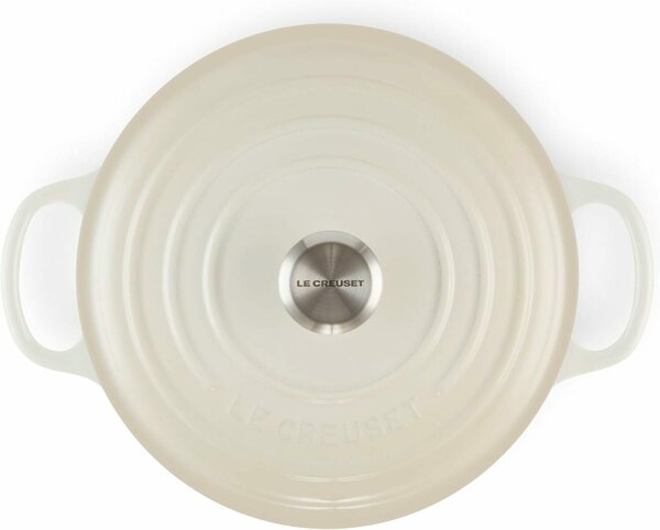 Le Creuset Signature kerek Öntöttvas Sütőtál 26cm - Bézs
