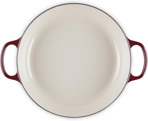 Le Creuset Signature Öntöttvas főzőedény fedővel Ø 30cm 3,5L - Piros