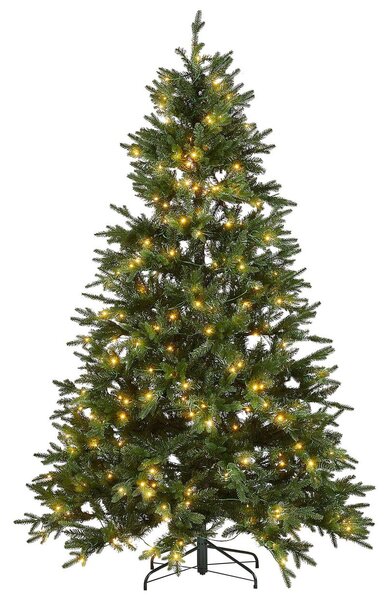Karácsonyfa LED FIDDLE 210 cm Zöld