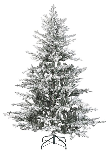 Karácsonyfa műhóval LED BRISCO 180 cm Fehér