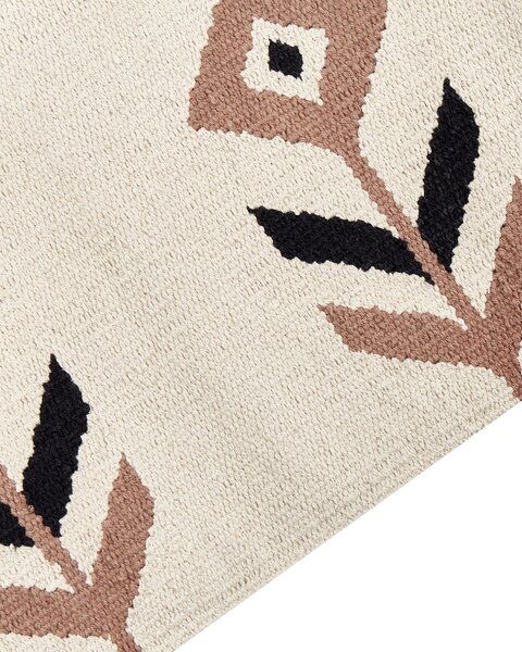Szőnyeg NIAVAN Bézs 200 x 300 cm Pamut Kilim