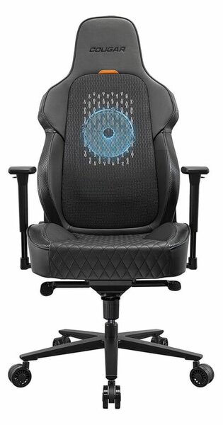 Fotel gamingowy Cougar NxSys Aero, czarny