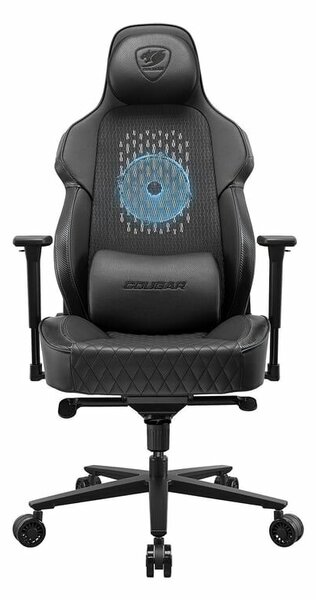 Fotel gamingowy Cougar NxSys Aero, czarny