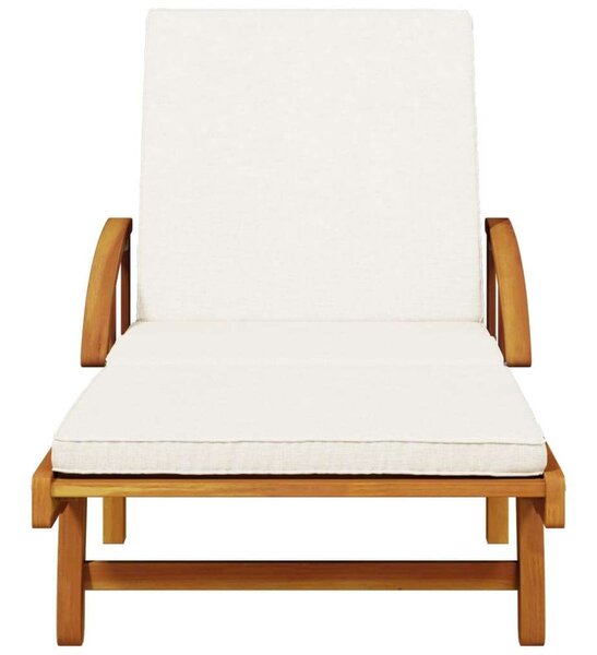 VidaXL Akácfa Napozóágy - 2 db - 200x68x83 cm