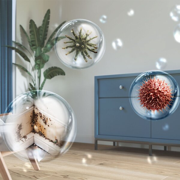 Philips seria 3000 DE3306/11 páramentesítő, Akár 34.3l/d, Hatékony akár 150 m3-es helyiségekben, Aromaterápia, AeraSense technológia, Ruhaszárítási mód, 3 ventilátor sebesség és 4 páratartalo