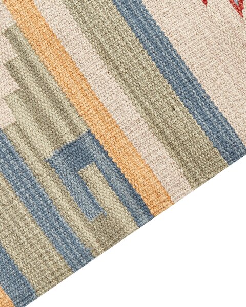 Szőnyeg APARAN Bézs 140 x 200 cm Pamut Kilim