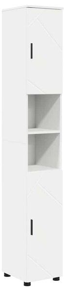 Fürdőszoba bútor szett 5 pcs Fehér 30 x 35 x 192 cm Faanyag