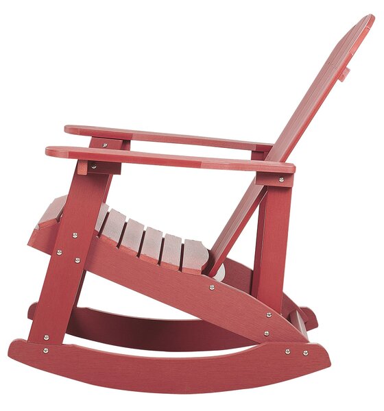 Kerti hintaszék ADIRONDACK Piros