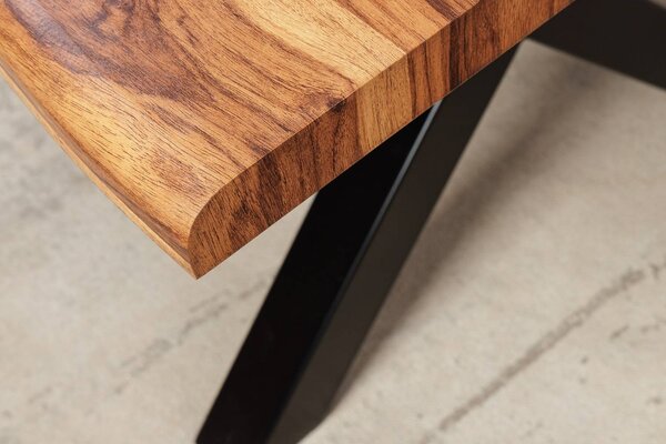 Design étkezőasztal Kaniesa 180 cm dió utánzata