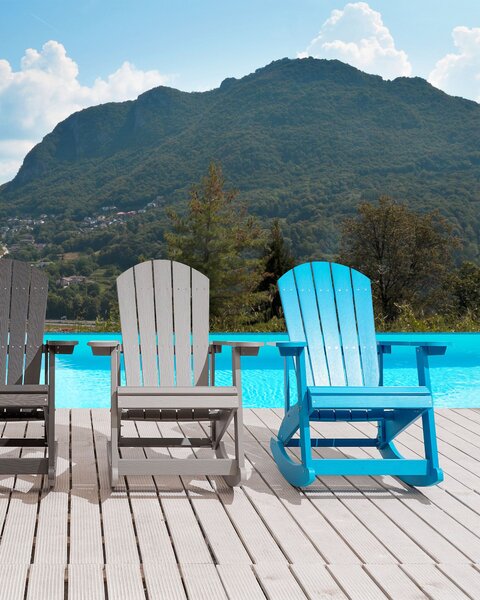 Kerti hintaszék ADIRONDACK Kék